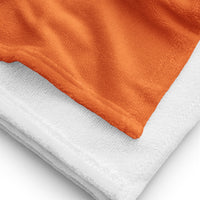 BEACH TOWEL - RESERVED ORANGE & BLUE