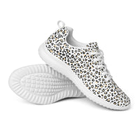 NOGA Women's Sports Shoes - WHITE LEOPARD