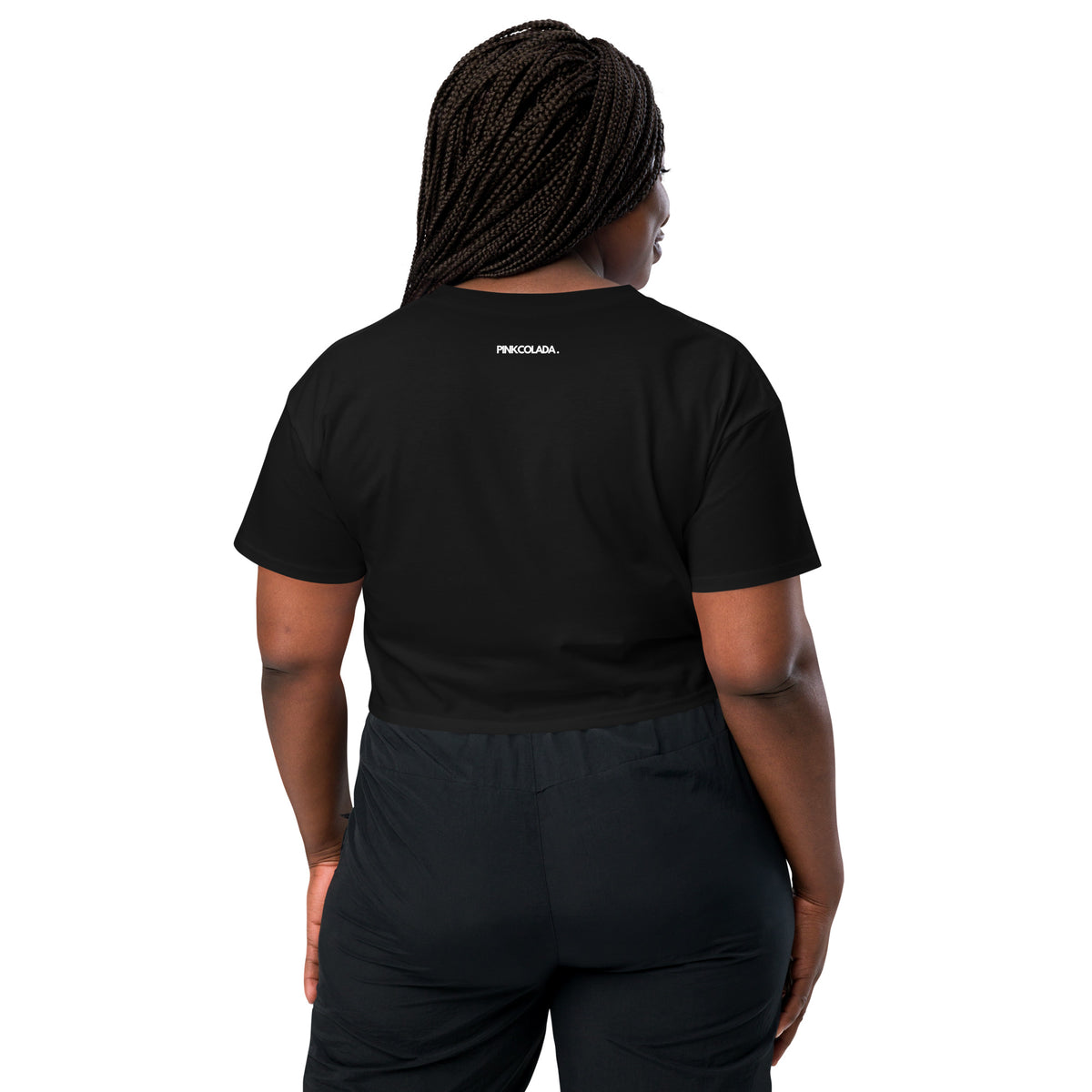 LADA CROP TOP - BLACK