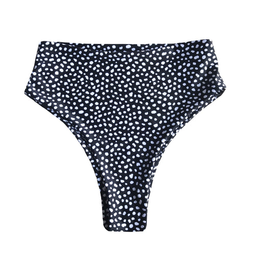 BAUDOUIN BOTTOMS IN BLACK TOCHKI - PINKCOLADA