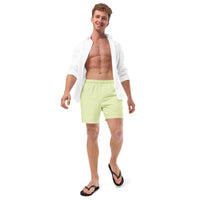 ECO MEN'S SWIM SHORTS | PASTEL LIME - PINKCOLADA