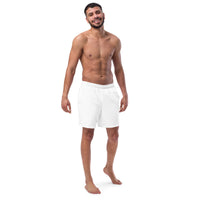 ECO MEN'S SWIM SHORTS | WHITE - PINKCOLADA