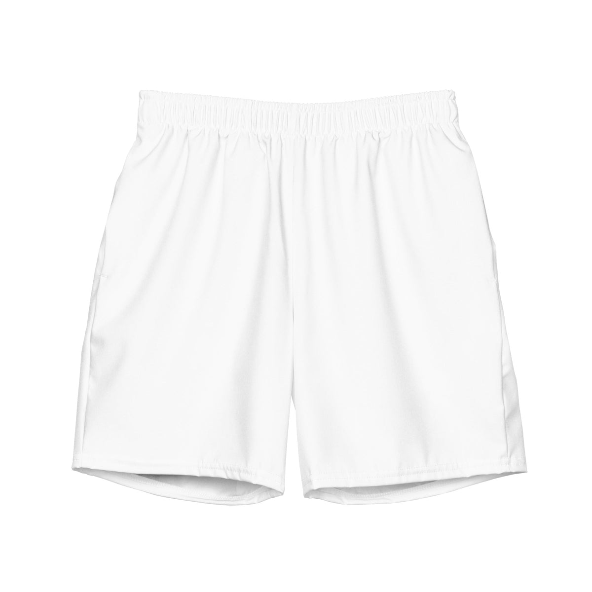 ECO MEN'S SWIM SHORTS | WHITE - PINKCOLADA