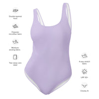 FLORIDA ECO ONE PIECE SWIMSUIT - LAVENDER - PINKCOLADA