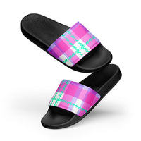 HAWAII WOMEN'S SLIDES - RETROCHECKI - PINKCOLADA