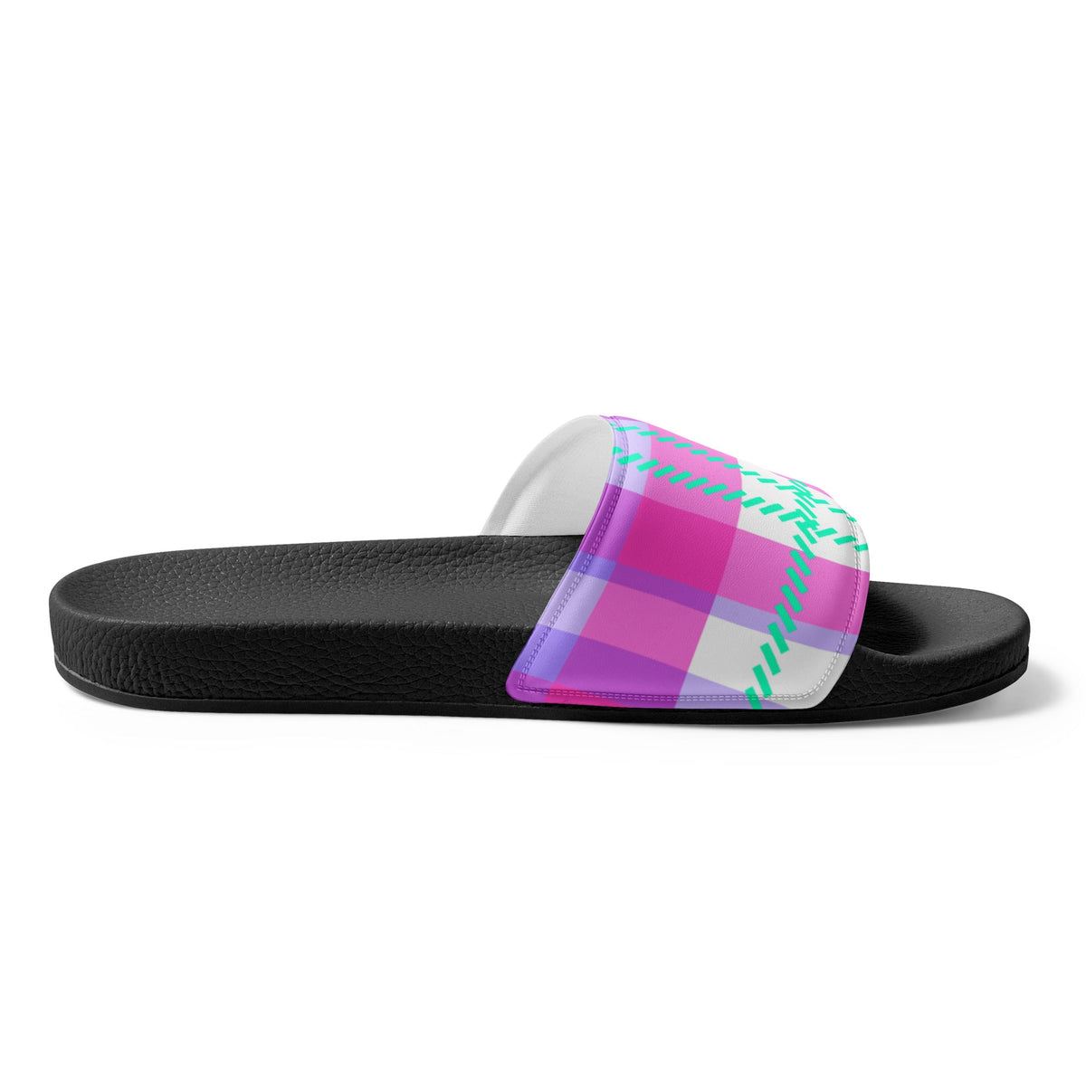 HAWAII WOMEN'S SLIDES - RETROCHECKI - PINKCOLADA
