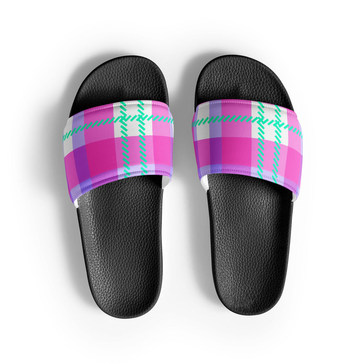 HAWAII WOMEN'S SLIDES - RETROCHECKI - PINKCOLADA