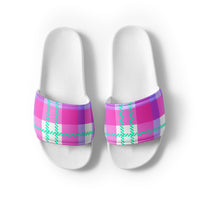 HAWAII WOMEN'S SLIDES - RETROCHECKI - PINKCOLADA