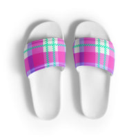 HAWAII WOMEN'S SLIDES - RETROCHECKI - PINKCOLADA
