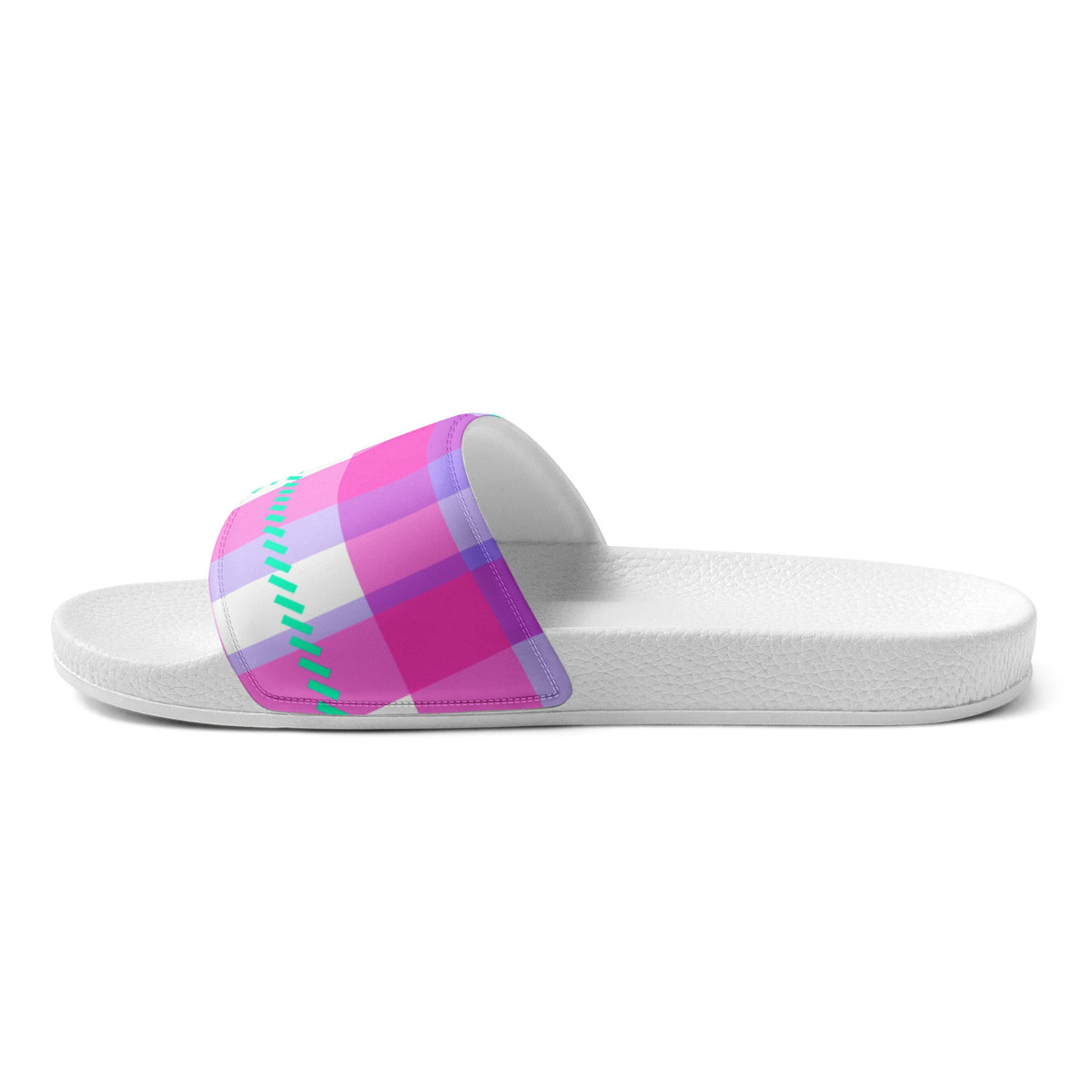 HAWAII WOMEN'S SLIDES - RETROCHECKI - PINKCOLADA