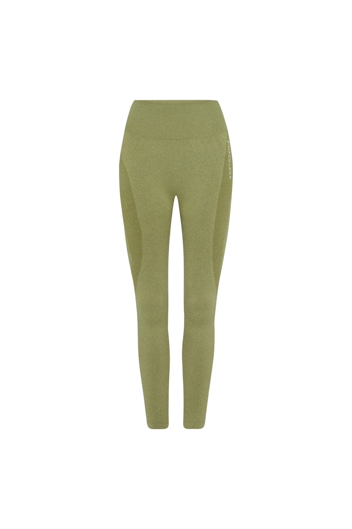 LADA SEAMLESS LEGGINGS - AVOCADO GREEN - PINKCOLADA