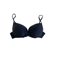 LAVSA PUSH UP BIKINI TOP IN LIQUORICE BLACK - PINKCOLADA