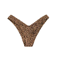 MALDIVES BIKINI BOTTOMS IN MOCHA LEOPARD - PINKCOLADA