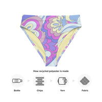 MIAMI ECO HIGH WAISTED BIKINI BOTTOM | LIMA DELICA - PINKCOLADA