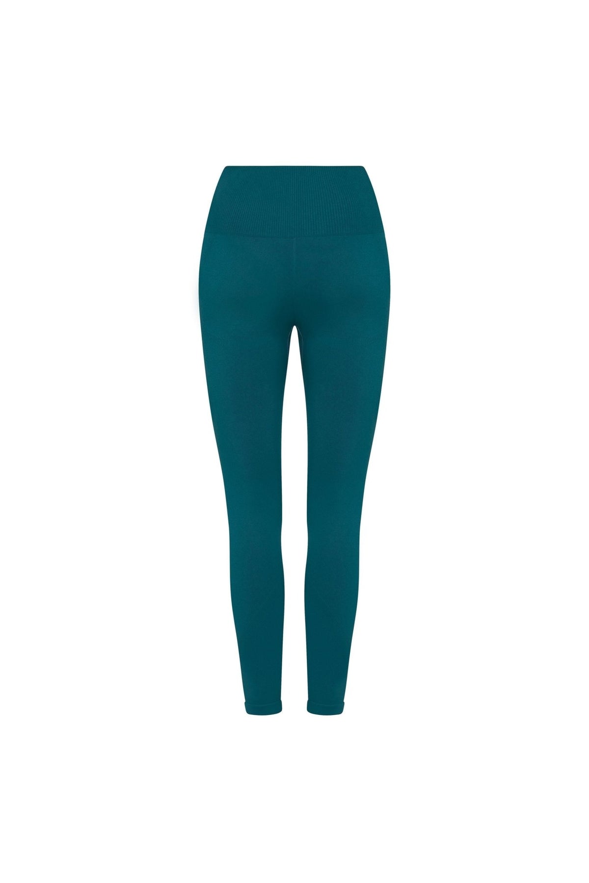 PINKFLEX SEAMLESS LEGGINGS - EMERALD GREEN - PINKCOLADA