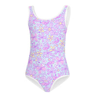 SOFIA KIDS SWIMSUIT | BLOOM WONDERLAND - PINKCOLADA