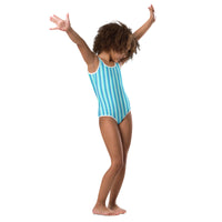 SOFIA KIDS SWIMSUIT - BLUE STRIPES