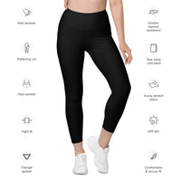 POCKET LEGGINGS - BLACK