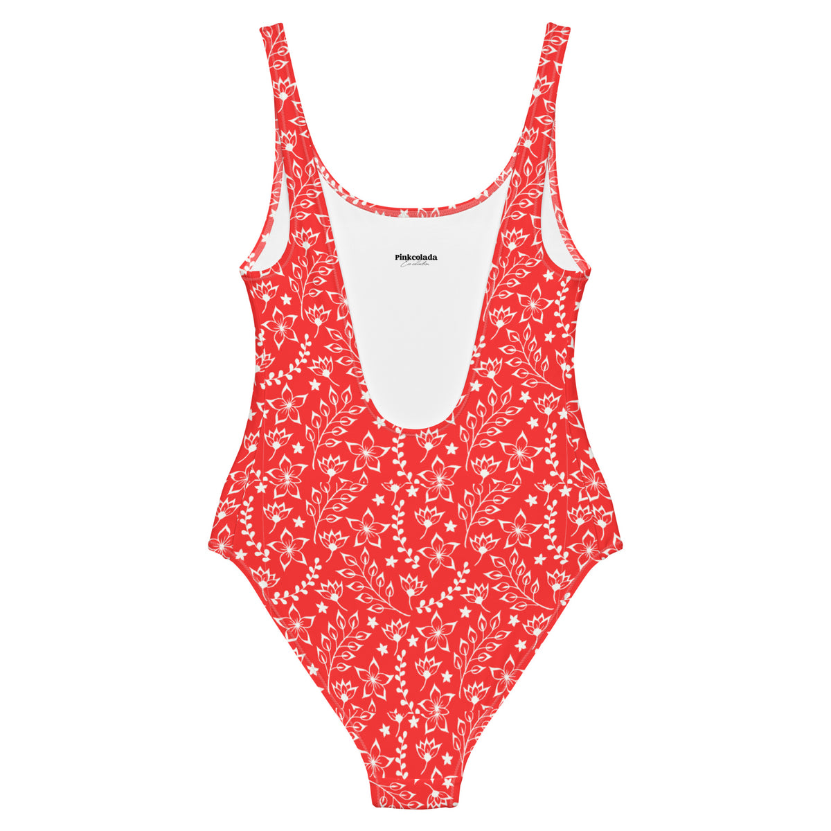FLORIDA ECO ONE PIECE SWIMSUIT - RED GARDEN
