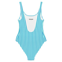 FLORIDA ECO ONE PIECE SWIMSUIT - BLUE STRIPES