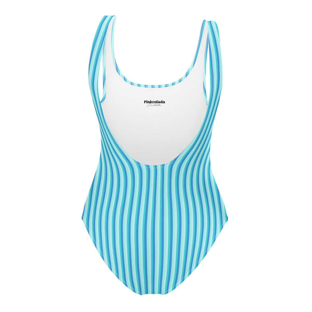 FLORIDA ECO ONE PIECE SWIMSUIT - BLUE STRIPES