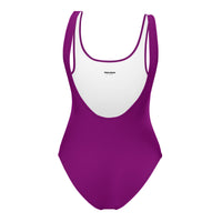 FLORIDA ECO ONE PIECE SWIMSUIT - BERRY PURPLE