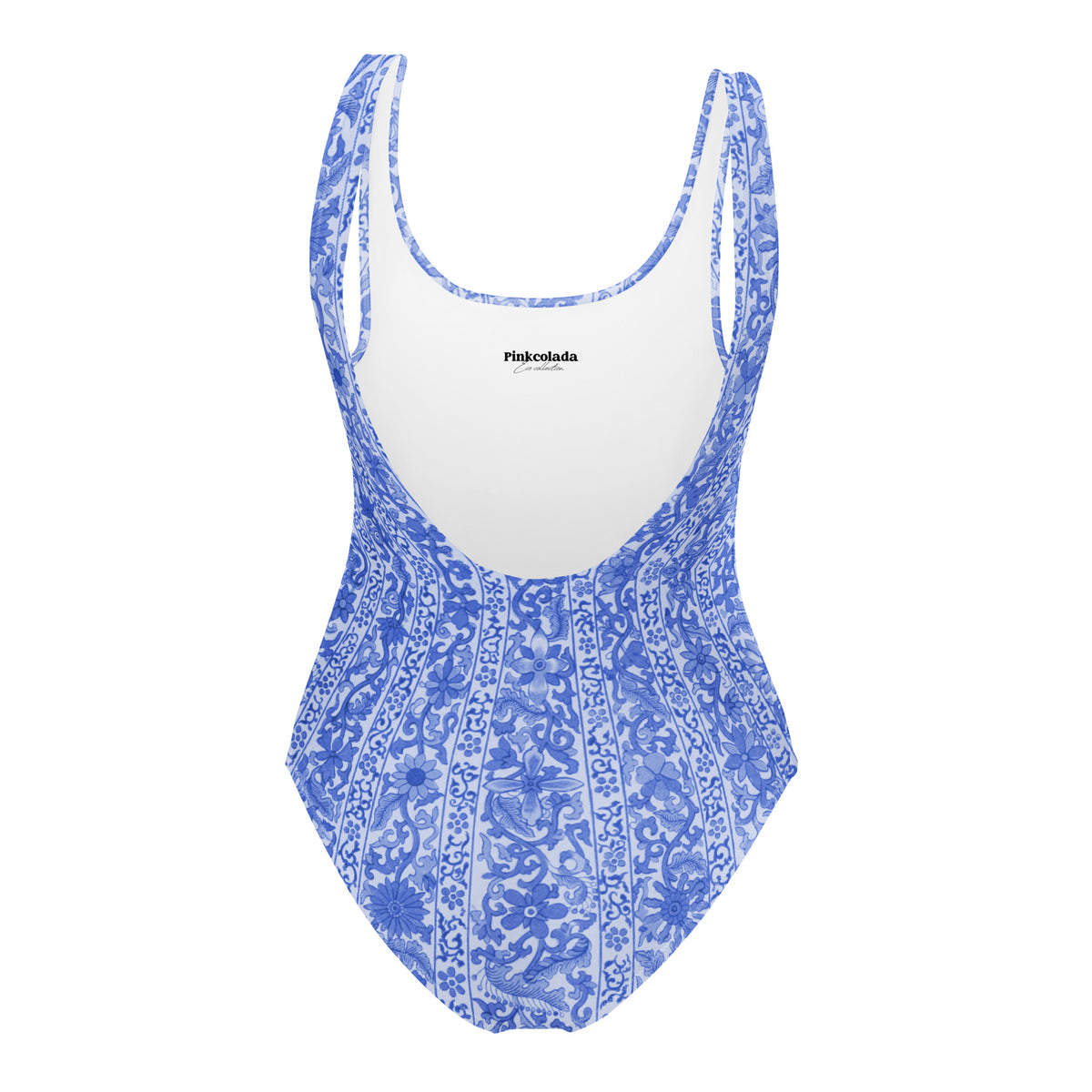 FLORIDA ECO ONE PIECE SWIMSUIT - BLUE VINTAGE ORIENTAL