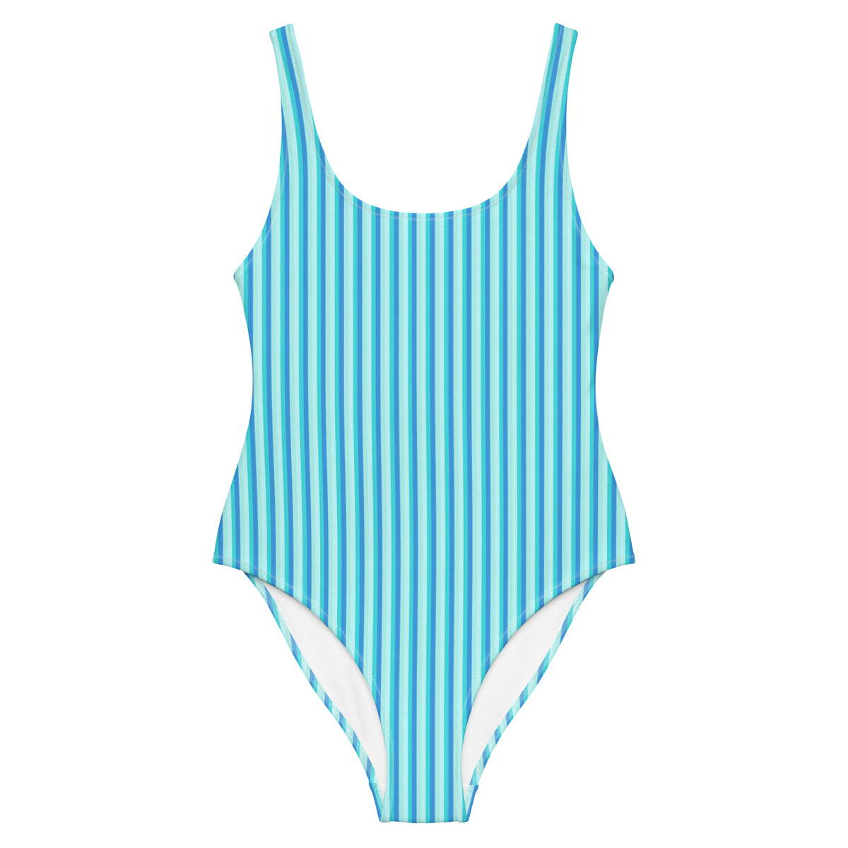 FLORIDA ECO ONE PIECE SWIMSUIT - BLUE STRIPES