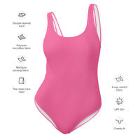 FLORIDA ECO ONE PIECE SWIMSUIT - ROSE PINK