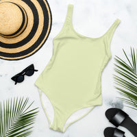 FLORIDA ECO ONE PIECE SWIMSUIT - PASTEL LIME