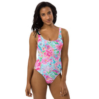FLORIDA ECO ONE PIECE SWIMSUIT - NARNIANA PINK FLORALS
