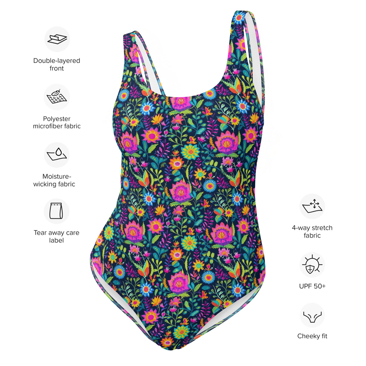 FLORIDA ECO ONE PIECE SWIMSUIT - MEXICANA NIGHTS