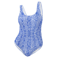 FLORIDA ECO ONE PIECE SWIMSUIT - BLUE VINTAGE ORIENTAL