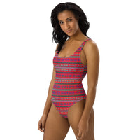 FLORIDA ECO ONE PIECE SWIMSUIT - LA PAZ RED