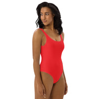 FLORIDA ECO ONE PIECE SWIMSUIT - RED