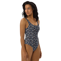 FLORIDA ECO ONE PIECE SWIMSUIT - NIGHT DAISIES