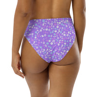 MIAMI ECO HIGH WAISTED BIKINI BOTTOM | PURPLE COLADA ECO