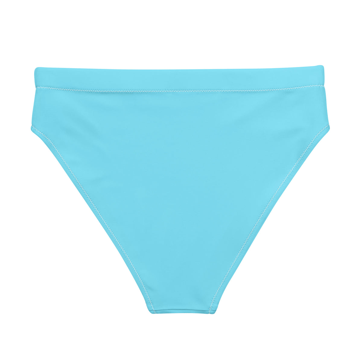 MIAMI ECO HIGH WAISTED BIKINI BOTTOM - CANDY BLUE