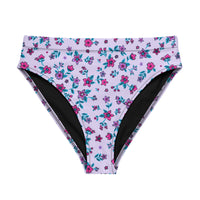 MIAMI ECO HIGH WAISTED BIKINI BOTTOM | LILAC GARDEN