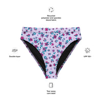 MIAMI ECO HIGH WAISTED BIKINI BOTTOM | LILAC GARDEN