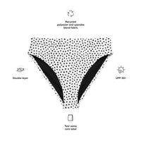 MIAMI ECO HIGH WAISTED BIKINI BOTTOM - ECO BELO TOCHKI