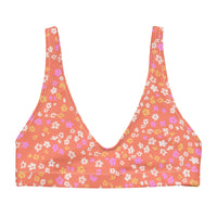 BELLA ECO PADDED BIKINI TOP | ORANGE COLADA ECO