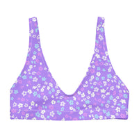 BELLA ECO PADDED BIKINI TOP | PURPLE COLADA ECO