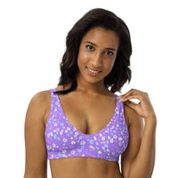 BELLA ECO PADDED BIKINI TOP | PURPLE COLADA ECO