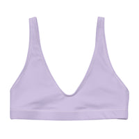 BELLA ECO PADDED BIKINI TOP | MAUVE