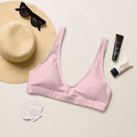 BELLA ECO PADDED BIKINI TOP | BLUSH PINK