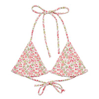 TRIANGLE STRING BIKINI TOP ECO - DITSY FLORALS