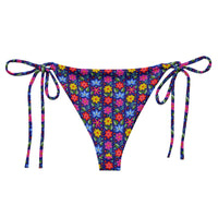 STRING BIKINI BOTTOM ECO - STRIPED MEXICANA