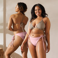 STRING BIKINI BOTTOM ECO - BLUSH PINK