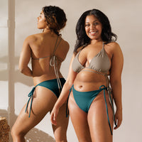 STRING BIKINI BOTTOM ECO - SHERPA TEAL